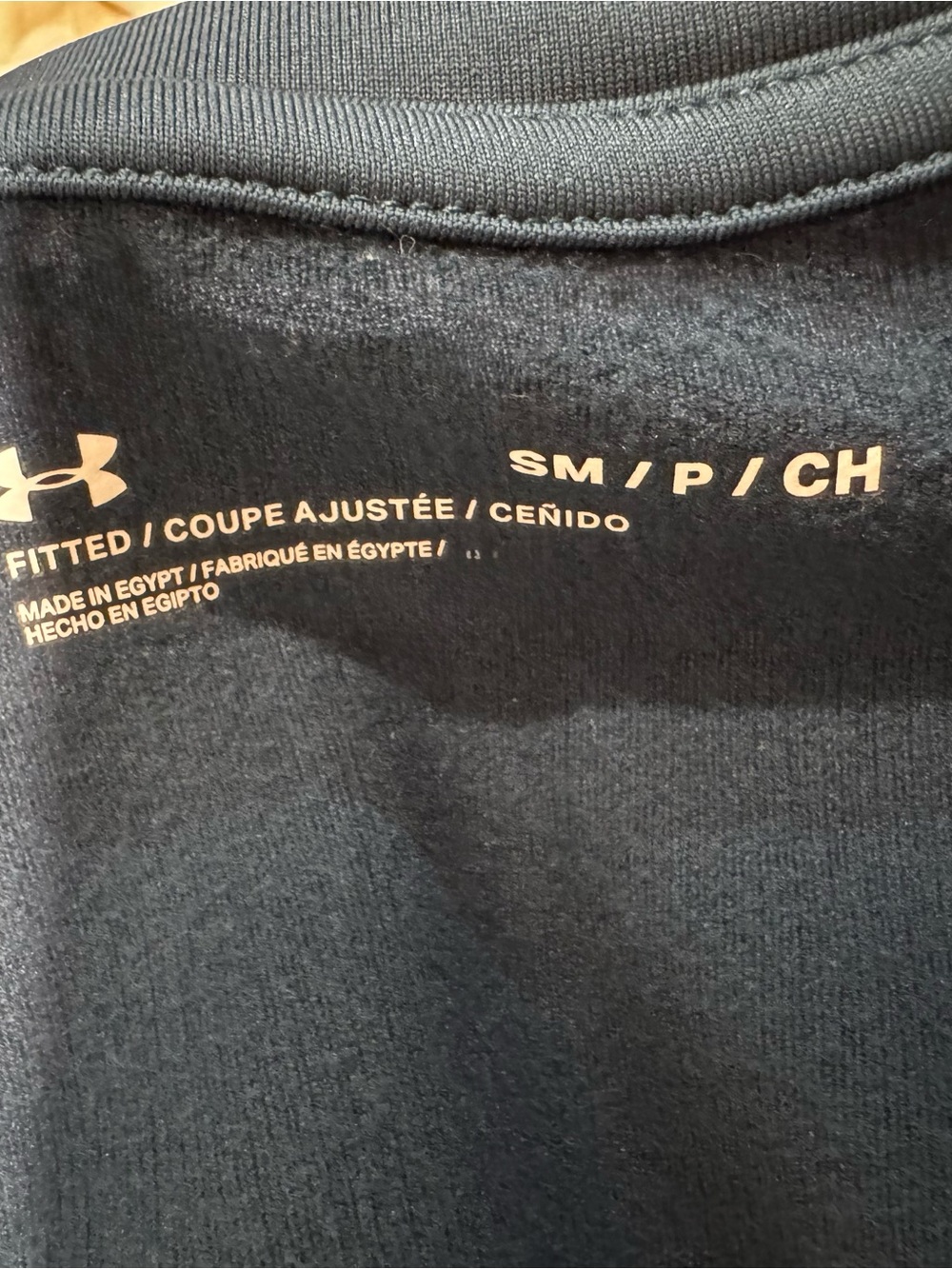 Under Armour Women's Long Sleeve Performance Tee - Navy Blue - Picture 7 of 9